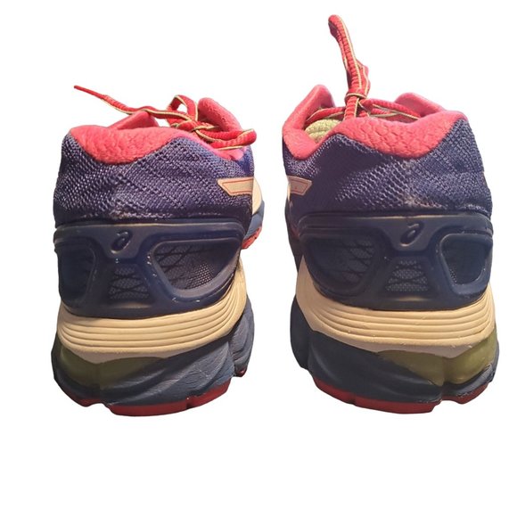 Asics Sz 8 T557N Bluish Purple/Pink FluidRide Gel-Nimbus Running Athletic Shoes - Picture 4 of 8